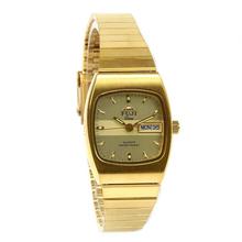 Fujitime L3312 Analog Golden Dial Watch For Women