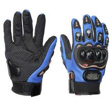 Pro-Biker Full Gloves For Men - Black & Blue