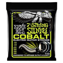 Ernie Ball Super Slinky Cobalt 7-String Electric Guitar Strings - 10-56 Gauge - P02728