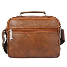 Handcuffs Mens Bag Messenger Bag Leather Shoulder Bags