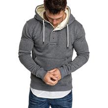 Dropshipping 2019 Autumn Winter Hoodied Sweatshirts Men's