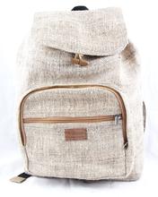 Decon Natural Colour Hemp Backpack, Rucksack, Travelpack