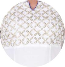 Ivory kurti with golden embroidery By "Paislei"