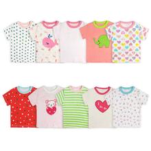 5 pcs Summer Half T-shirt set for Kids