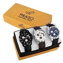 SALE-  Piraso Combo Set of 3 Retro Watches for Boys &