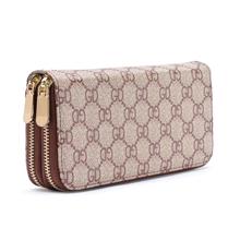 Double Zipper Female Wallet Tide Women's Day Multifunction Long-lasting Simple Clutch