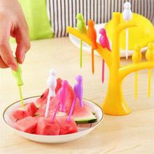 Birdie Plastic Matte Finish Fruit Fork