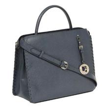 Da Milano Women Leather Handbag – Blue