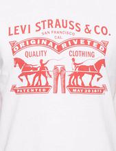 Levi’s White Printed Regular Fit Round Neck T-shirt