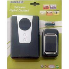 WIRELESS DIGITAL DOORBELL (BLACK)