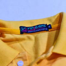 Virjeans Yellow  Polo Neck T-shirt for Men (VJC 690)