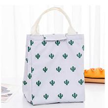 Unisex Rolltop Fresh Insulation Cold Bales Thermal Oxford Lunch Bag Waterproof Convenient Leisure