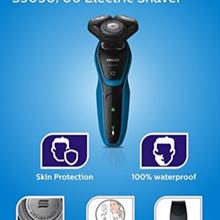 Philips S5050/06 Aqua Touch Beard Trimmer - Black