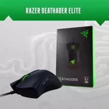 Razer - DeathAdder Elite Wired Optical Gaming Mouse with Chroma Lighting - Black