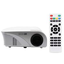 Portable 1080P HD LED LCD Projector Home Theater w/ HDMI - White