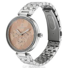 Titan Golden Dial Chronograph Watch For Women- 95059SM01