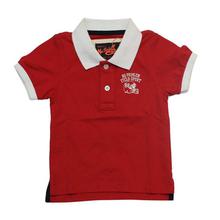 Red Printed T-Shirt For Boys