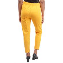 Comfort Kurti Pants (Leggings) with Pocket (Golden Yellow)