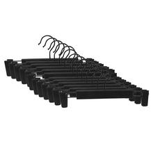 Black Plastic Hanger Set- 12 Pcs