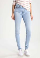 Light Blue High Waist Skinny Jeans Pant For Women