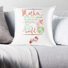 White Cushion For Mother's Day