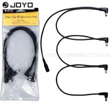 Joyo 4 way Daisy Chain right angle jack cable for Guitar Effect Power Supply