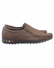 Shikhar Men's Tan Loafer Shoes