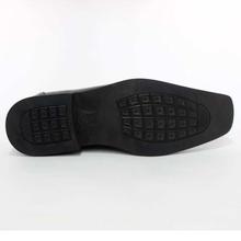 Shikhar Black Slip On Formal Leather Shoes for Men - 714