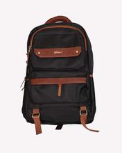 6004 Dark Brown Dual Compartment Backpack With Laptop Space ( 1 Year Warranty)