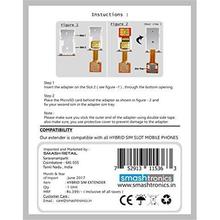 Smashtronics Hybrid Sim Adapter - Nano To Nano