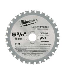 Milwaukee 5-3/8" Metal/Stainless Cutting Circular Saw Blade 48404070