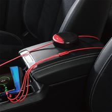 Baseus Car Cable Organizer USB Type C Charger With 3 in 1 USB Cable For iPhone Charging Cable Micro USB Charger Cord