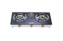 Baltra L.P.G Stove Crystal Body (Premium)-2 Burner