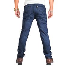 Virjeans Stretchy Ripped Design Biker Denim / Jeans Pant (VJC 711) Plain Blue