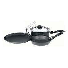 Hawkins Futura Sets (Flat Tawa, Frying Pan, Sauté Pan), (Non-stick)-3 Pcs