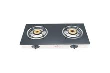 Homeglory HG-GS301 Glass Top 2 Burner Gas Stove - Black