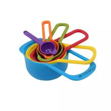 Navisha  6 Pcs/Set Colorful Plastic Baking Measuring Spoons