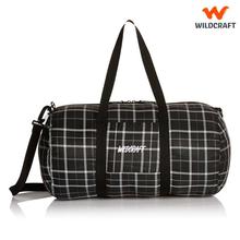 Wildcraft Checkmate Polyester Travel Duffle - Black/White