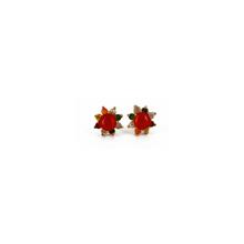 Navratna Flower Stud Earrings