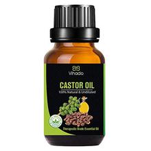 Vihado Best Cold Pressed 100% Pure Castor Oil (15 ml)