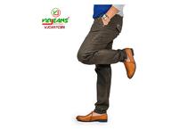 Virjeans Stretchable Oversize Cotton Chinos Pant for Men (VJC 697) Black