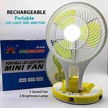 Portable Mini Fan with LED LIGHT JR-5580