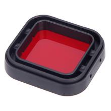 High Quatily Red Underwater Diving UV Lens Filter for GoPro 3,4