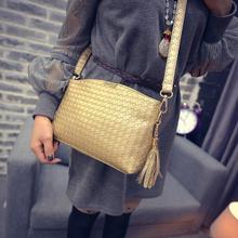 Braid Designed Cross-body Bag For Women