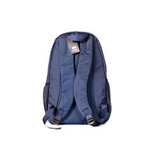 Navy Blue Unisex Front Zip Backpack