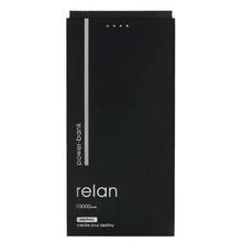 Relan Series 10,000mAh Power Bank - Black