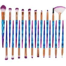 20Pcs Diamond Makeup Brushes Set Powder Foundation Blush