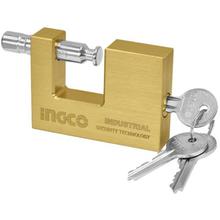 Ingco Heavy duty brass block padlock DBBPL0602