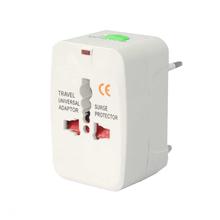 Universal Travel Surge Protector Adapter - White