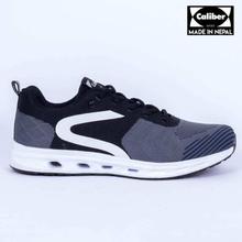 Caliber Shoes Black/Grey Ultralight Sport Shoes For Men -  ( 575 B )